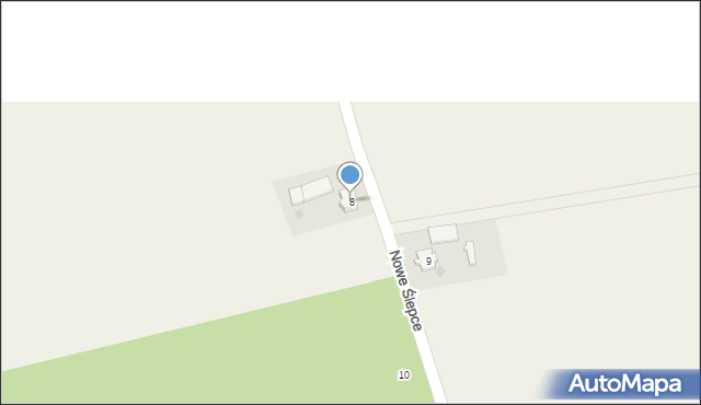 Nowe Ślepce, Nowe Ślepce, 8, mapa Nowe Ślepce