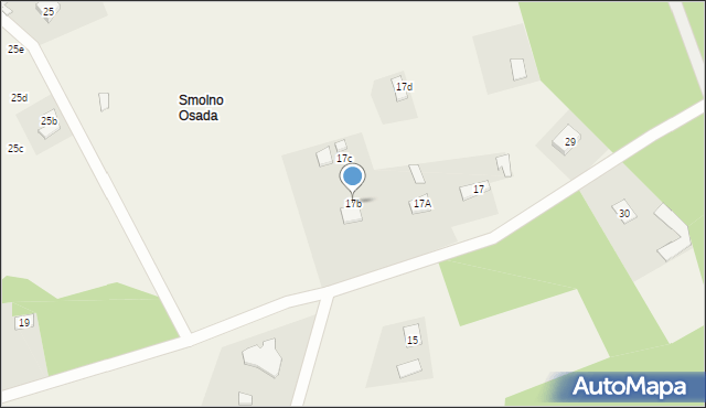 Nowe Smolno, Nowe Smolno, 17b, mapa Nowe Smolno