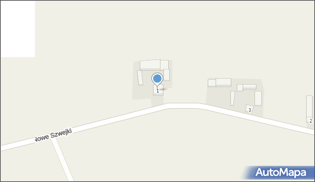 Nowe Szwejki, Nowe Szwejki, 1, mapa Nowe Szwejki