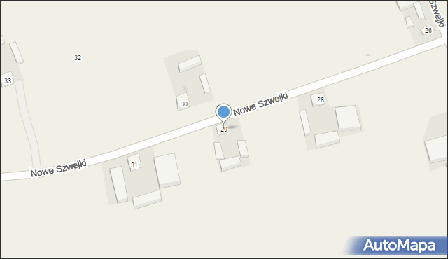 Nowe Szwejki, Nowe Szwejki, 29, mapa Nowe Szwejki