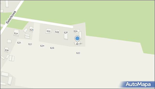 Nowe Tłoki, Nowe Tłoki, 62, mapa Nowe Tłoki