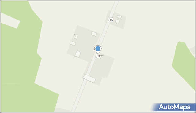 Nowe Trzciano, Nowe Trzciano, 18, mapa Nowe Trzciano