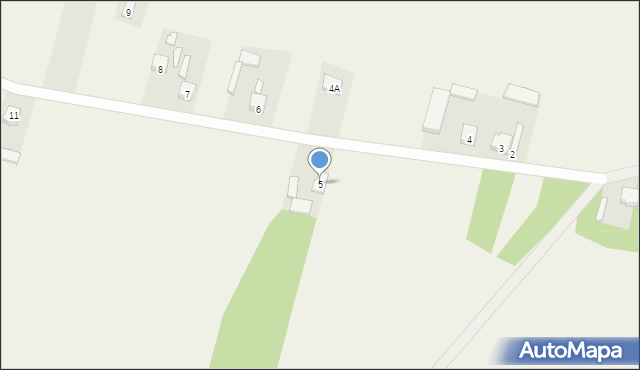 Nowe Wągry, Nowe Wągry, 5, mapa Nowe Wągry