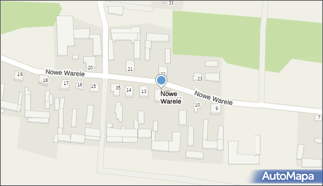 Nowe Warele, Nowe Warele, 12, mapa Nowe Warele