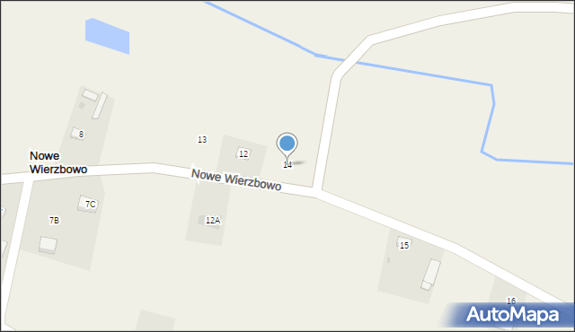 Nowe Wierzbowo, Nowe Wierzbowo, 14, mapa Nowe Wierzbowo