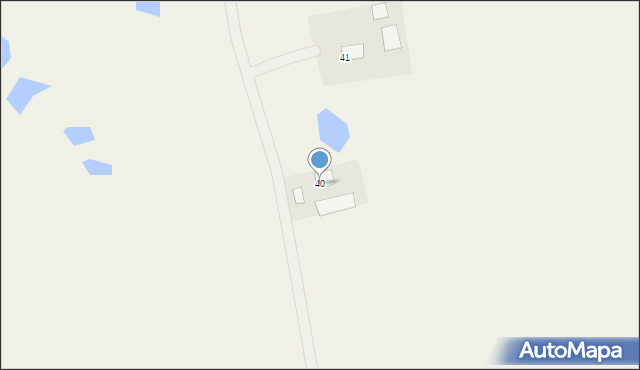 Nowe Włóki, Nowe Włóki, 40, mapa Nowe Włóki