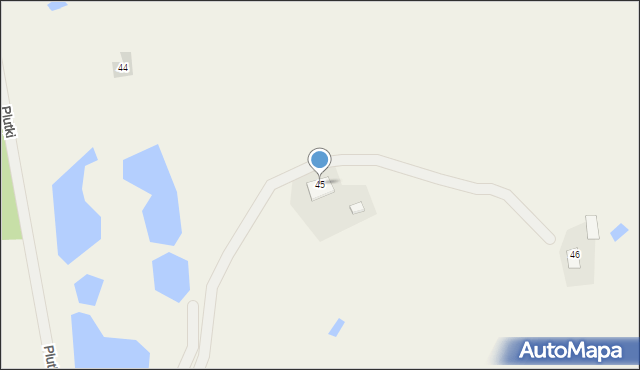 Nowe Włóki, Nowe Włóki, 45, mapa Nowe Włóki