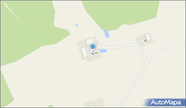 Nowe Włóki, Nowe Włóki, 52, mapa Nowe Włóki