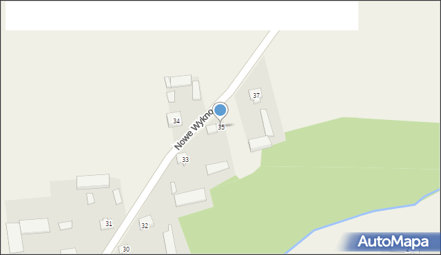 Nowe Wykno, Nowe Wykno, 35, mapa Nowe Wykno