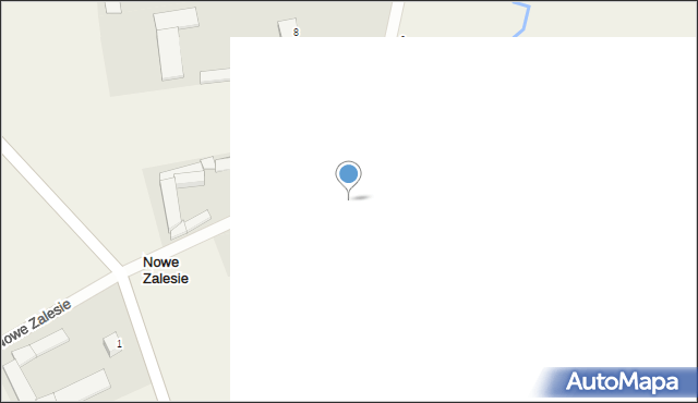 Nowe Zalesie, Nowe Zalesie, 6, mapa Nowe Zalesie