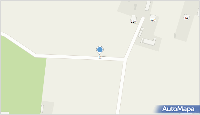 Nowe Zambrzyce, Nowe Zambrzyce, 11, mapa Nowe Zambrzyce