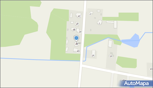 Nowe Zawady, Nowe Zawady, 4E, mapa Nowe Zawady