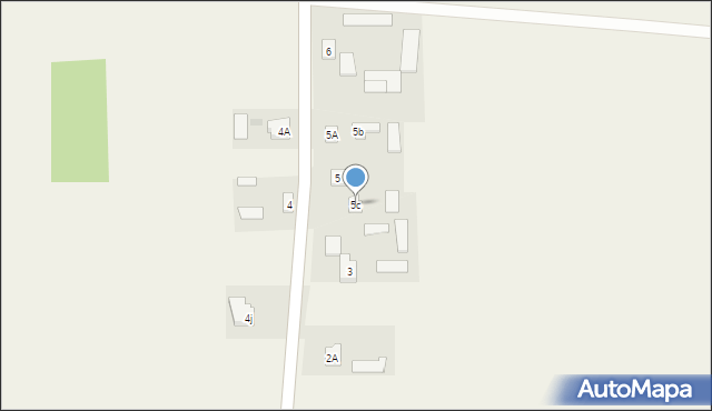 Nowe Zawady, Nowe Zawady, 5c, mapa Nowe Zawady