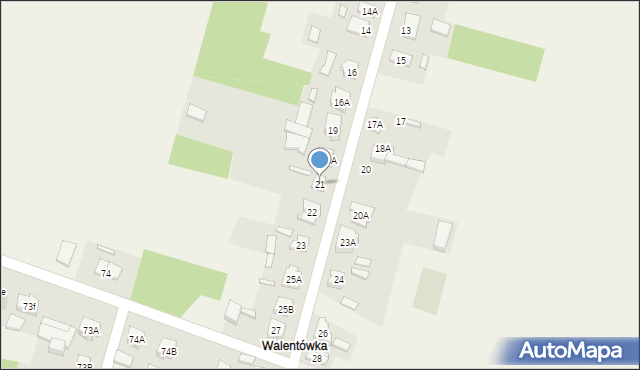 Nowe Zduny, Nowe Zduny, 21, mapa Nowe Zduny