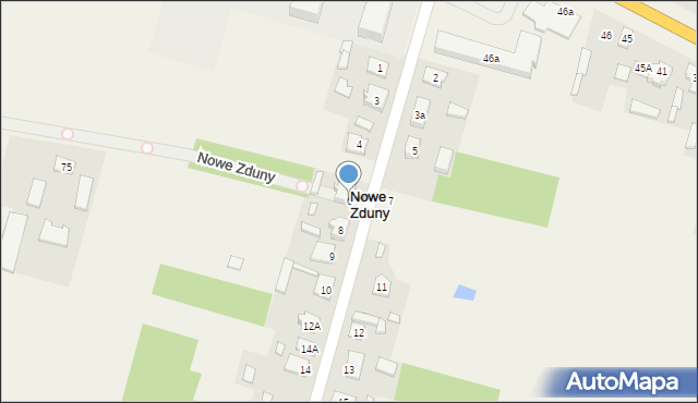 Nowe Zduny, Nowe Zduny, 6, mapa Nowe Zduny