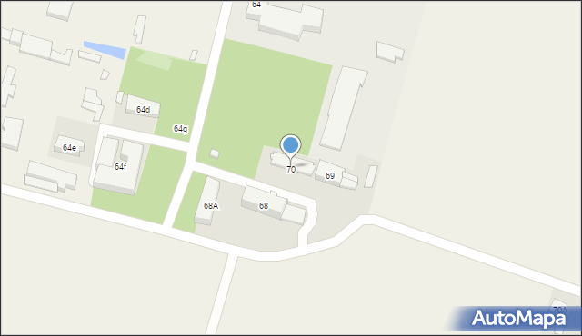 Nowe Zduny, Nowe Zduny, 70B, mapa Nowe Zduny
