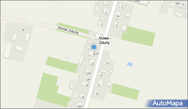 Nowe Zduny, Nowe Zduny, 9, mapa Nowe Zduny