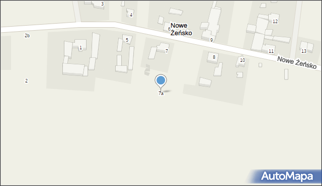 Nowe Żeńsko, Nowe Żeńsko, 7a, mapa Nowe Żeńsko