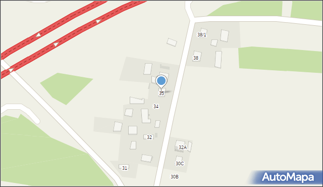 Nowe Żukowice, Nowe Żukowice, 35, mapa Nowe Żukowice