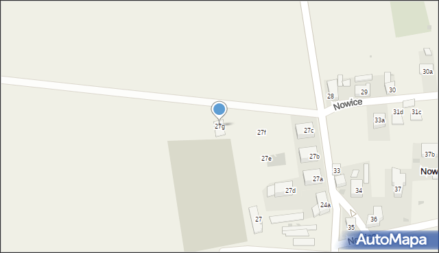 Nowice, Nowice, 27g, mapa Nowice
