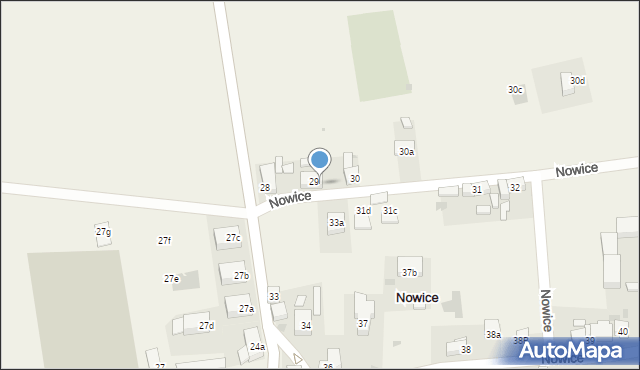 Nowice, Nowice, 29b, mapa Nowice