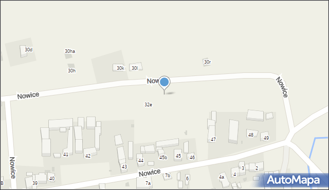 Nowice, Nowice, 32f, mapa Nowice