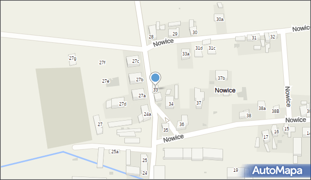 Nowice, Nowice, 33, mapa Nowice