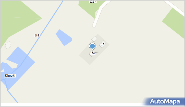 Nowina, Nowina, 17A, mapa Nowina