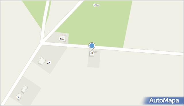 Nowina, Nowina, 2L, mapa Nowina