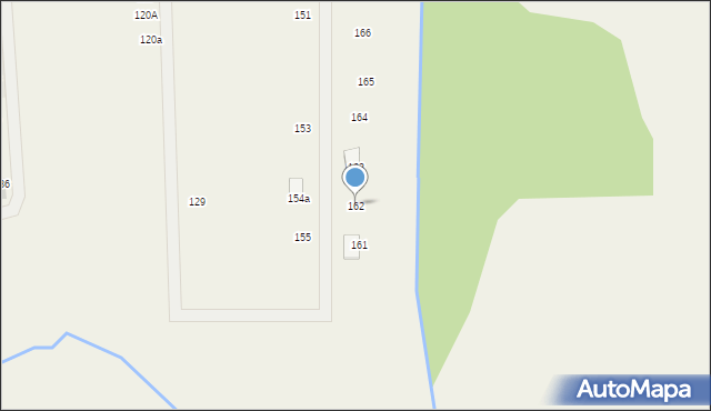 Nowina, Nowina, 162, mapa Nowina