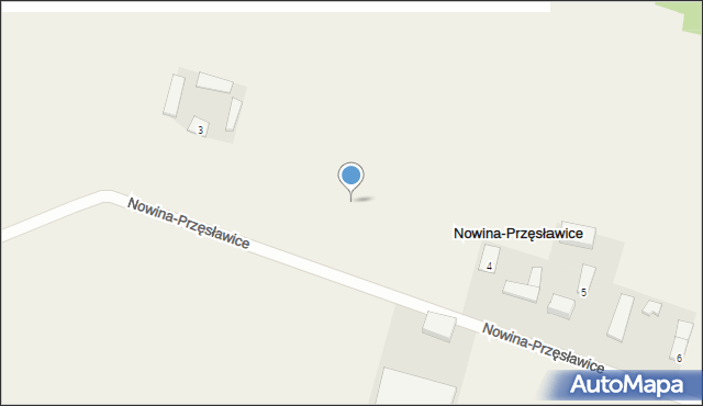 Nowina-Przęsławice, Nowina-Przęsławice, 3a, mapa Nowina-Przęsławice