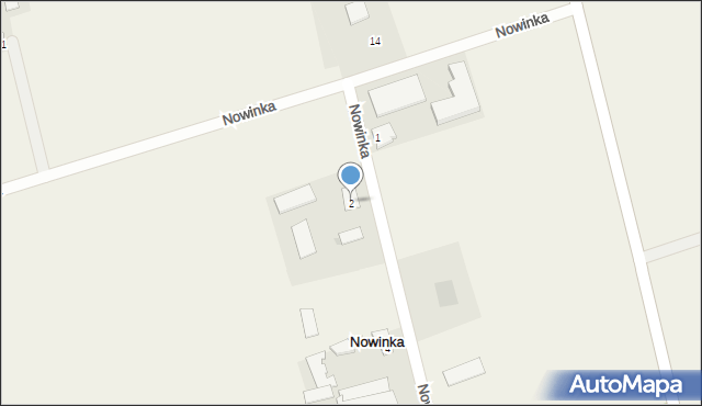 Nowinka, Nowinka, 2, mapa Nowinka