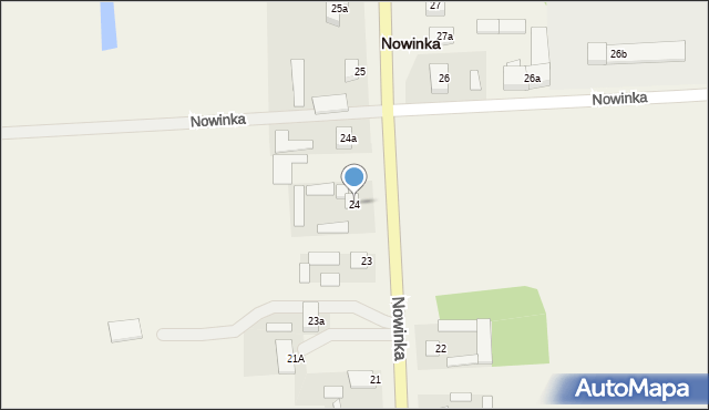 Nowinka, Nowinka, 24, mapa Nowinka