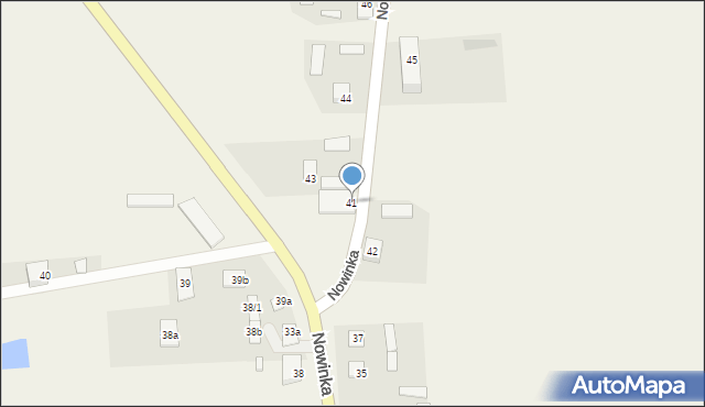 Nowinka, Nowinka, 41, mapa Nowinka