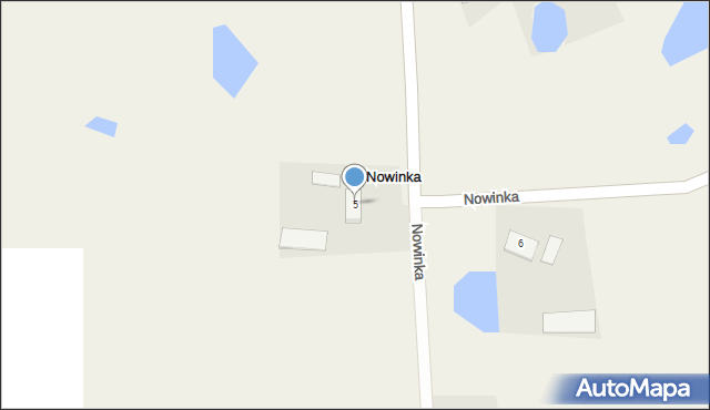 Nowinka, Nowinka, 5, mapa Nowinka