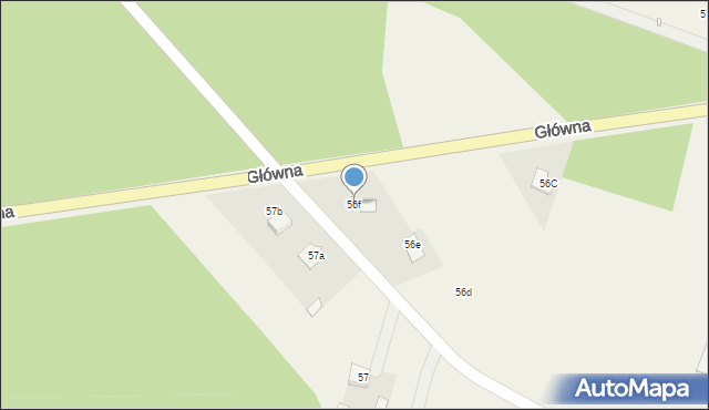 Nowinki, Nowinki, 56f, mapa Nowinki