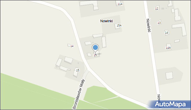 Nowinki, Nowinki, 15, mapa Nowinki