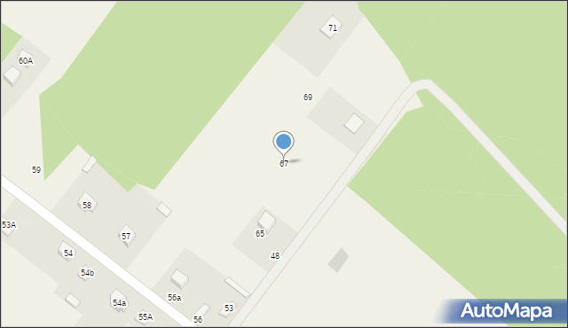 Nowiny, Nowiny, 67, mapa Nowiny