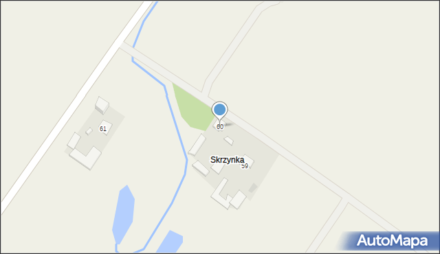 Nowiny, Nowiny, 60, mapa Nowiny