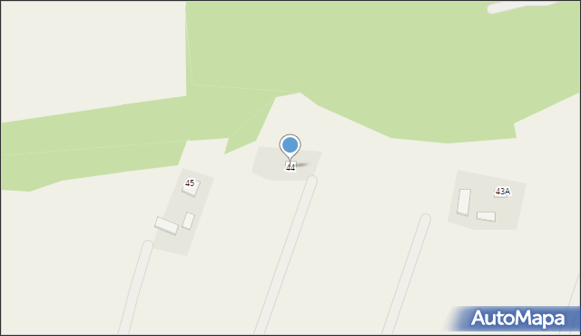 Nowiny, Nowiny, 44, mapa Nowiny