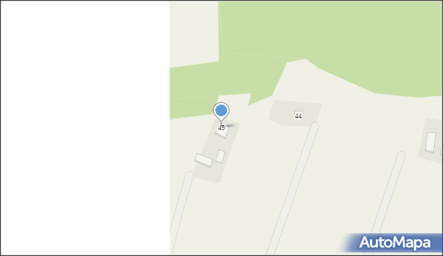 Nowiny, Nowiny, 45, mapa Nowiny