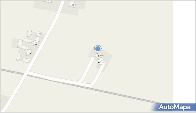 Nowiny, Nowiny, 4, mapa Nowiny