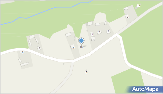 Nowiny Horynieckie, Nowiny Horynieckie, 6a, mapa Nowiny Horynieckie