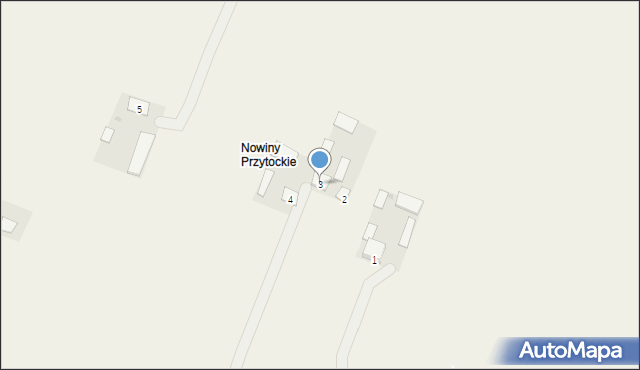 Nowiny Przytockie, Nowiny Przytockie, 3, mapa Nowiny Przytockie