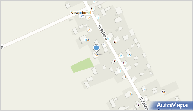 Nowodomki, Nowodomki, 16, mapa Nowodomki
