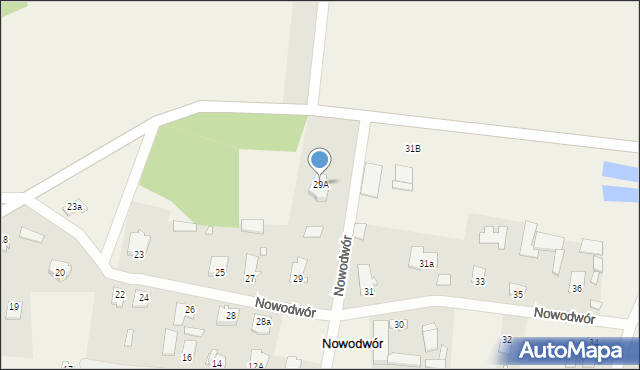 Nowodwór, Nowodwór, 29A, mapa Nowodwór