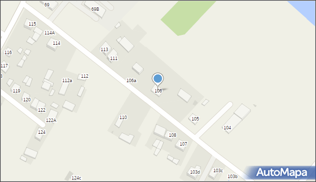 Nowodwór, Nowodwór, 106, mapa Nowodwór