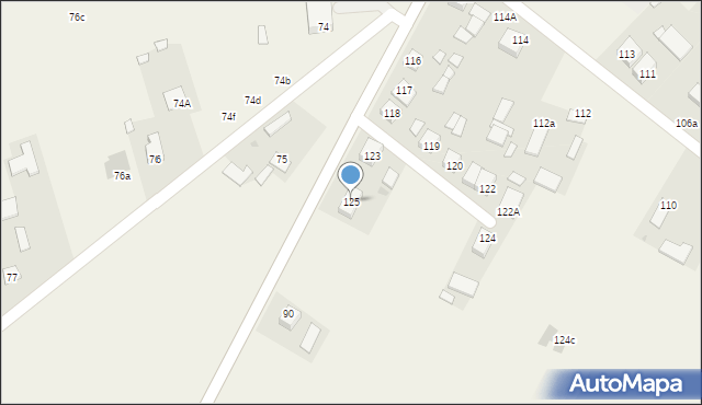 Nowodwór, Nowodwór, 125, mapa Nowodwór