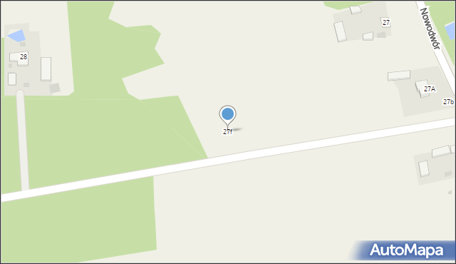 Nowodwór, Nowodwór, 27f, mapa Nowodwór