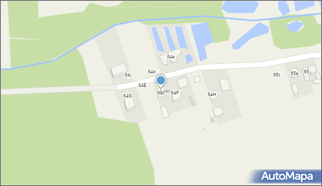 Nowodwór, Nowodwór, 64c, mapa Nowodwór